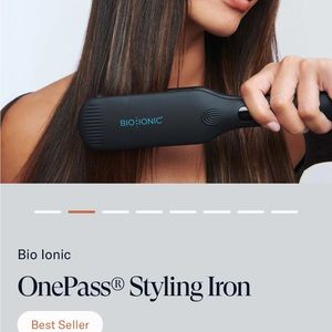 Bio Ionic one pass flat iron